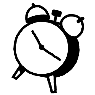 alarm clock illustration