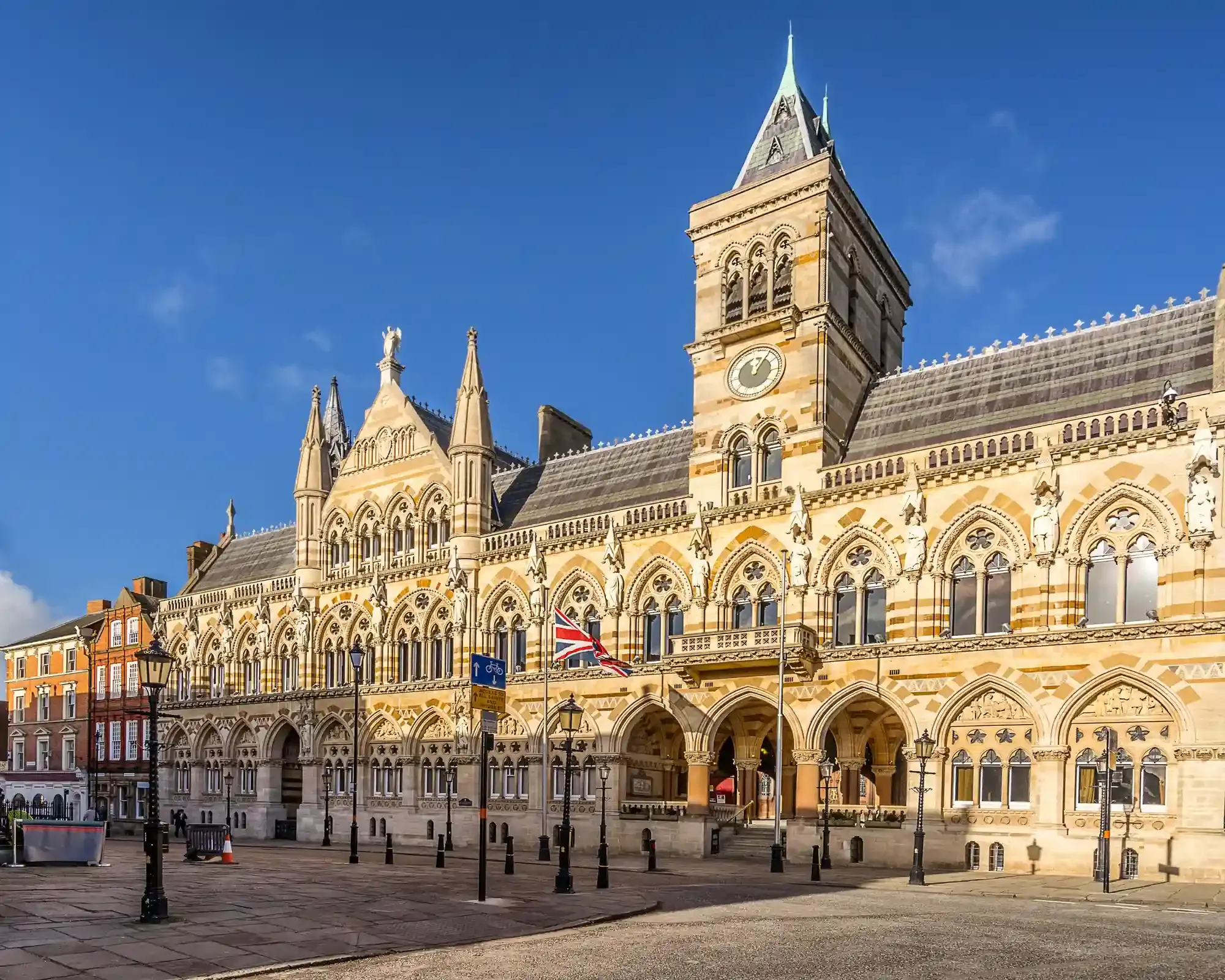 Northampton Guildhall in the town centre of Northampton, home to our conveyancing solicitors